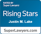 Super Lawyers Rising Stars - Justin Lake